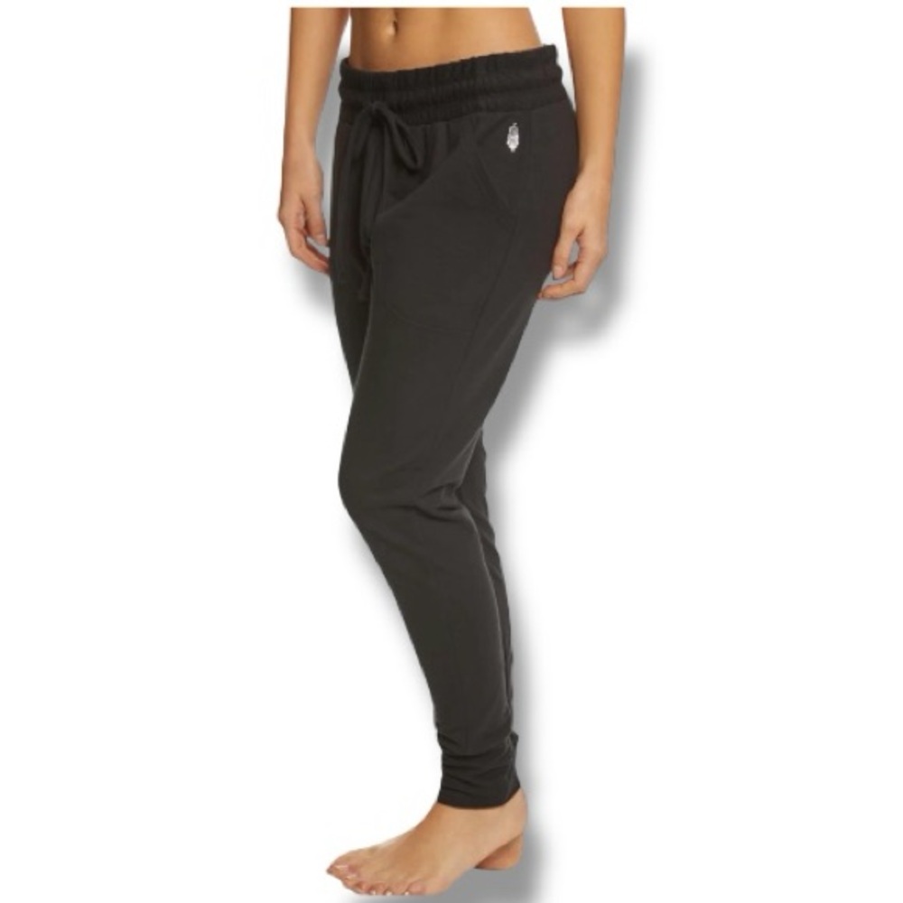 Free People Movement Sunny Skinny Sweat Pants Black Size Medium
